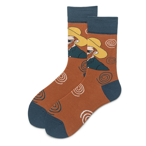 Funny Face Fashion Street Couple Socks Men And Women Socks - ROUTINE FASHION